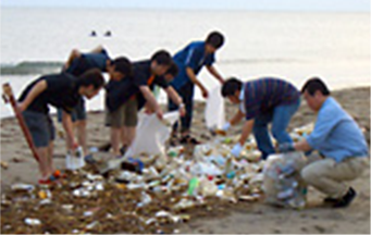 海岸清掃活動